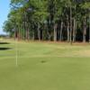 A view of green #1 at Gator Lakes Golf Course.