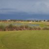 A view over the water from Tarpon Boil at The Villages Executive Golf Trail (George Bieniaszek).