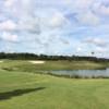 A sunny day view of a tee from Mangrove at The Villages Executive Golf Trail (Andrew Poole)