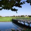 View of the 8th green and bridge from the Ibis course at Scepter Golf Club