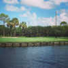 A view of a hole at Fountains Country Club.