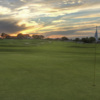 View from a green at Tiger Point Golf Club