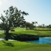 A view of a tee at Island Country Club.