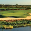 View of the 16th hole at River Hall Country Club
