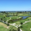 Aerial view from Cocoa Beach Country Club