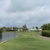 A view from a tee at Lake Venice Golf Club.