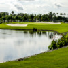 View of the finishing hole at Crane Lakes Golf & Country Club