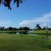 A view of tee #13 at Lakewood Country Club of Naples.
