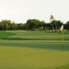 A view of a green at Quail Creek Country Club.