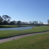 A view of a tee at Pensacola Country Club.