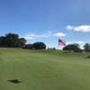 A sunny day view of a hole at Seminole Legacy Golf Club.