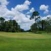 A sunny day view of a hole at Windsor Parke Golf Club.