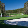 A view of the 18th green from Saddlebrook at Saddlebrook Golf & Tennis Resort.