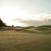 A view of a well protected green at SouthWood Golf Club.