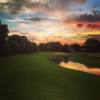 A sunset view from fairway #1 at Sweetwater Country Club.