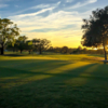 A sunset view of hole #1 at Riviera Country Club (Jocelyn Falardeau).