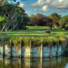 A view of the 1st green at Eagle from Okeeheelee Golf Course.