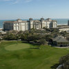 A view of the clubhouse at Golf Club of Amelia Island at Summer Beach