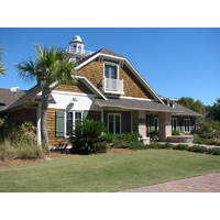 The clubhouse at Amelia River Golf Club.