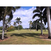 The 10th on the Country Club of Miami's East Course is 412-yard par 4 that often plays into a prevailing wind.