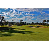The sixth hole is the shortest par 4 at IMG Academy Golf Club in Bradenton.