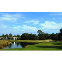 The shortest hole at Raven Golf Club at Sandestin Golf and Beach Resort is the 130-yard 12th.
