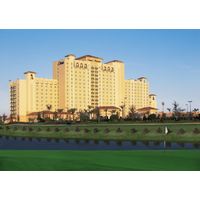 The Omni Orlando Resort at ChampionsGate boasts two golf courses, and a location convenient to Disney, Universal Studios and more.