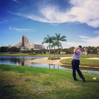 Florida resort golf at Hawk's Landing Golf Club at the Marriott Orlando World Center.